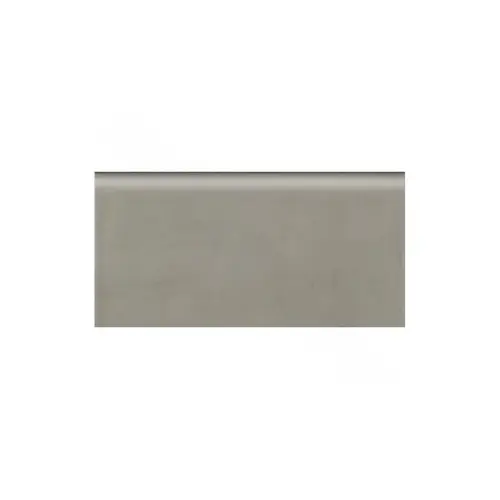 3" X 6" Contemporary Surface Bullnose Mineral Grey Gray