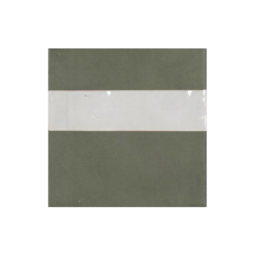 6" X 6" Contemporary Porcelain Tile Forest Nelly Dcor Green