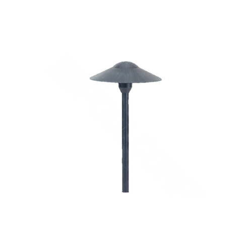 Large Aluminum Black Umbrella Area Light - No Lamp