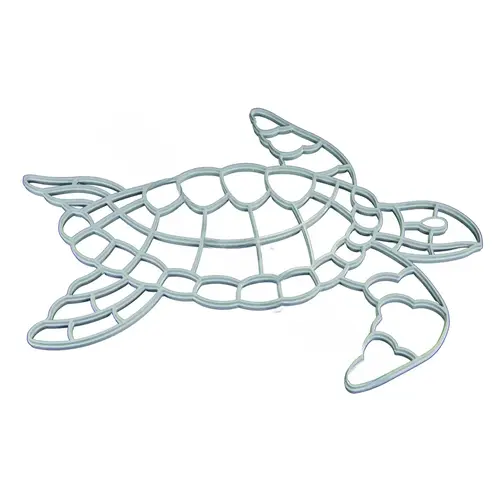 Fillable Friends Turtle Stencil Small, Medium And Large Set White