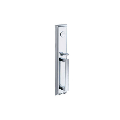 Tremont Dummy Exterior Mortise Trim Bright Chrome Finish