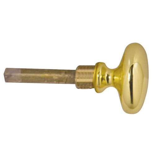 Baldwin 6721031 Turn Knob for a 6751 & 6756 Unlacquered Brass Finish