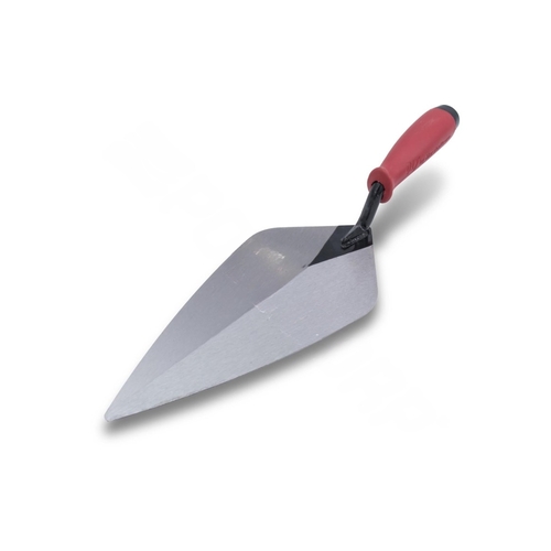 12" Wide London Brick Trowel With Soft Grip Handle