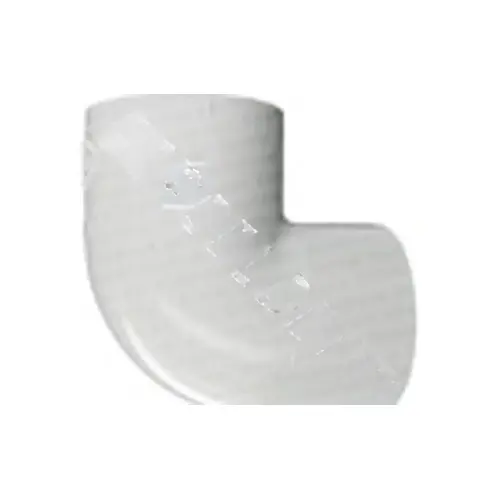 2.5" White Sch 40 Pvc 90 Degree Elbow Slip X Slip