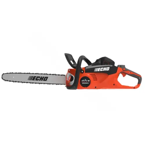 Battery Powered Rear Handle Chainsaw With 18" Bar Length Bare Tool 56v