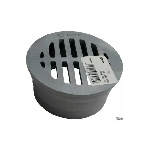 3" Gray Round Grate 40 Pack