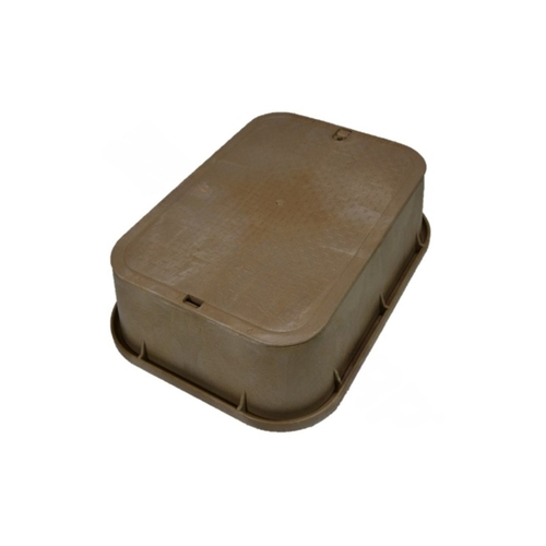 13" X 20" X 6" Sand Standard Extension Valve Box With Sand Lid