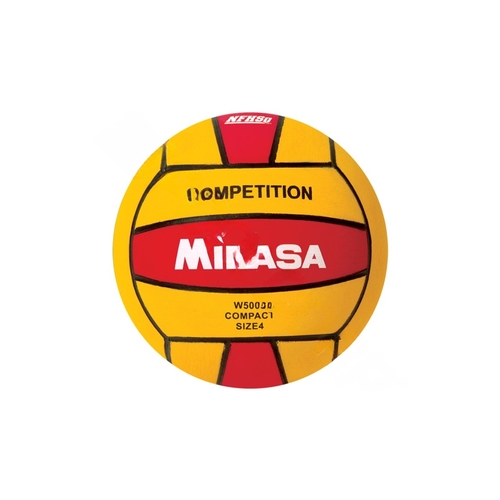 Women's Yellow And Red Varsity Water Polo Ball