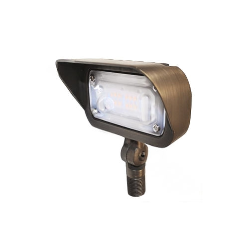 Biltmore Mini Flood Light Brass 12w 3000k