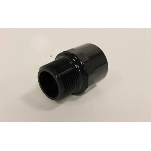 1.5" Black Sch 40 Pvc Male Adapter Mipt X Slip