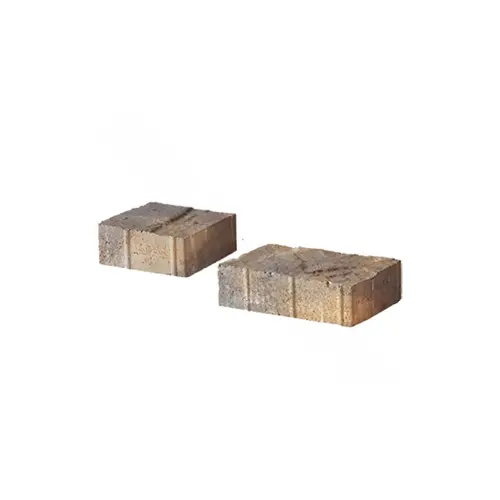 Keystone Hardscapes 26721T 6" X 6" 6" X 9" 60mm Venetian 2-piece Combo Tumbled Pavers Earth
