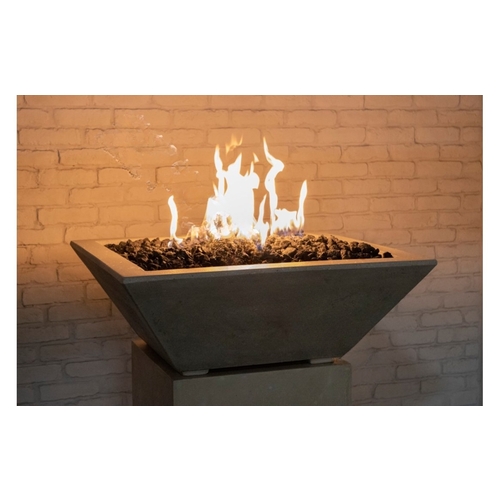 Pentair 580204 Square Black Fire Only Bowl