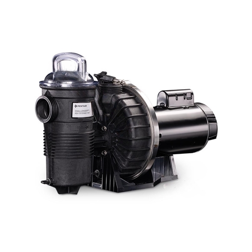 Pentair 348154 Challenger 1 Speed High Pressure Pump 1 Hp 115/208-230v 60h Black