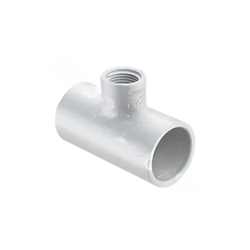 2" X .5" Sch40 Pvc Reducing Tee Socket X Fipt