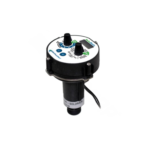 Solorain 1-zone Battery Operated Controller With Hunter Valve Adapter