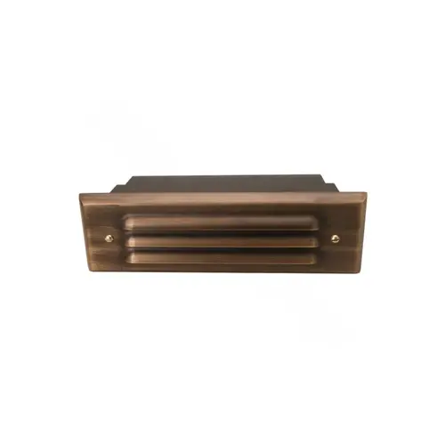 Unique SV8L-NL Weathered Brass Sovereign 8 Step Light No Lamp