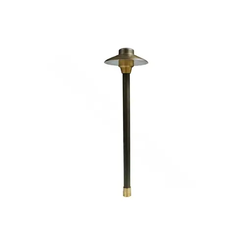 Weathered Brass Centaurus 6 Area Light With 24" Stem No Lamp