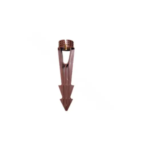 Unique STABILIZERSTAKE-SL Brass Slotted Large Brown Pvc Stake