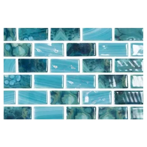 1 X 2 Nature Sky Brick Glass Tile 20 Sheets/case