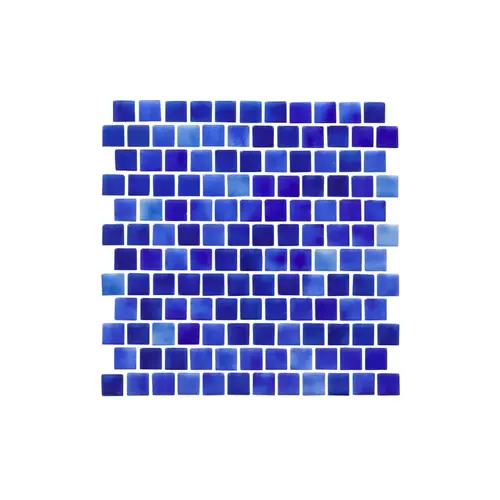 1" X 1" Majorca Blue Tile