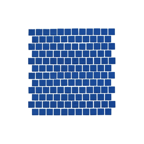 1" X 1" Mini Koyn Glass Tile Cobalt 1.03 Sqft