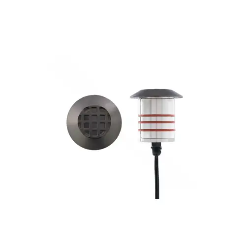 2 Bronze Stainless Steel Led Ig Recessed Round Louver 2700k