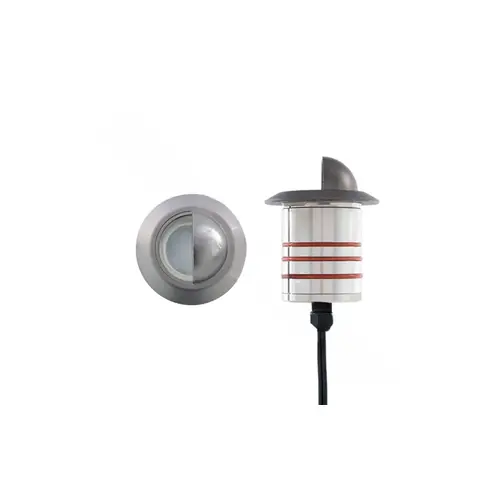 2 Bronze Stainless Steel Led Ig Recessed Round Scoop 3000k