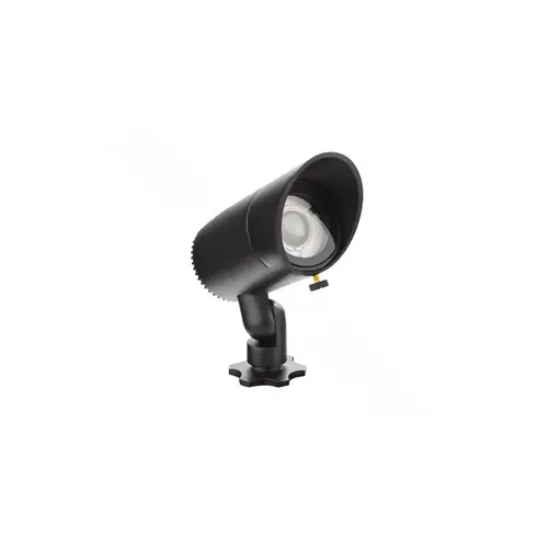 5-1/2" Black On Aluminum Interbeam Accent 12v 2700k