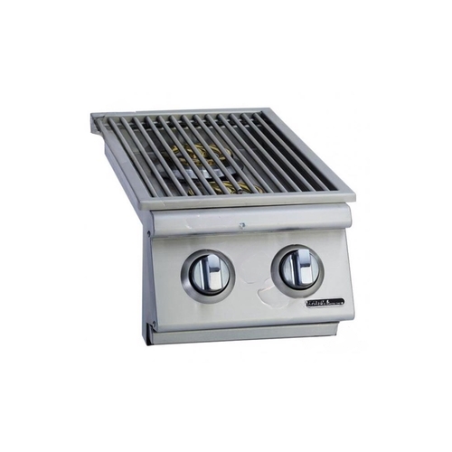 Bull Outdoor Products 30009 Front/back Design Ng Slide-in Double Side Burner