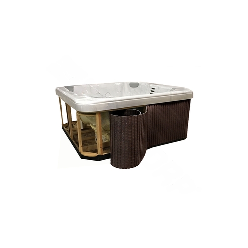 Espresso Flexible Spa Panel Reskirt Kit