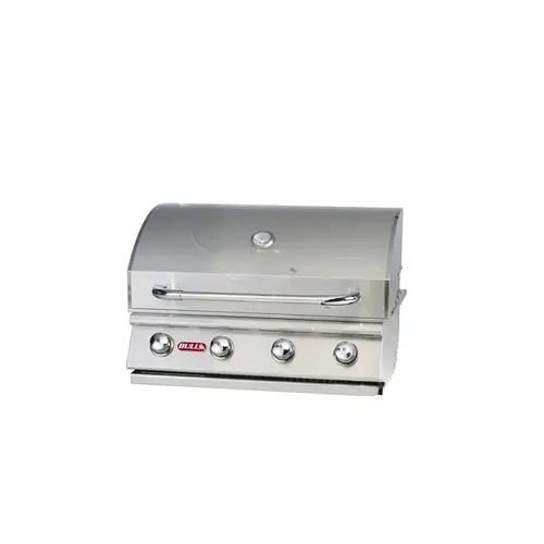 Bull Outdoor Products 26038 OUTLAW Gas Grill Head, 60000 Btu BTU, LP, 4 -Burner, 210 sq-in Secondary Cooking Surface