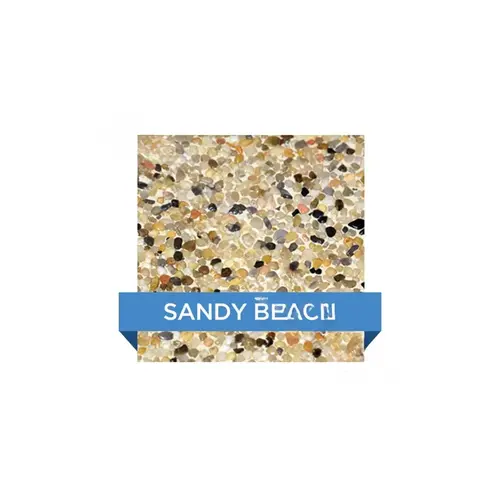 C.L. Industries CSSANDYBCH 80 Lb Sandy Beach Crystalstones Pebble Pool Finish