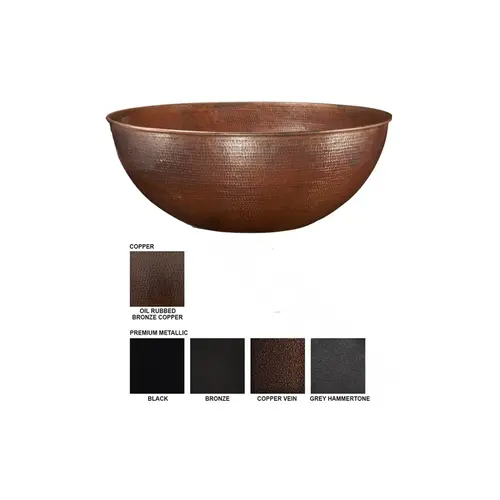 COVER POOLS INC FBLEGCOP31S 30" Standard Legacy Copper Fire Bowl