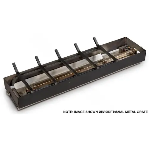 COVER POOLS INC FIAUT12NG60 60" Automated Natural Gas Fireplace Insert 12v