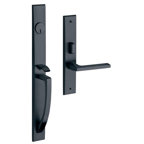 Lakeshore Right Hand Full Dummy Mortise Lock Trim Blank Plates Oil Rubbed Bronze Finish