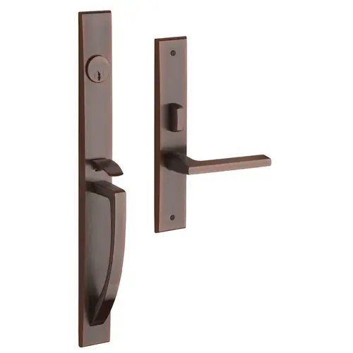 Estate Lakeshore Mortise Lock Trim Set Venetian Bronze