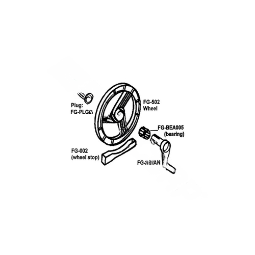 FeherGuard Products FG-502 Fg1b Wheel Replacement