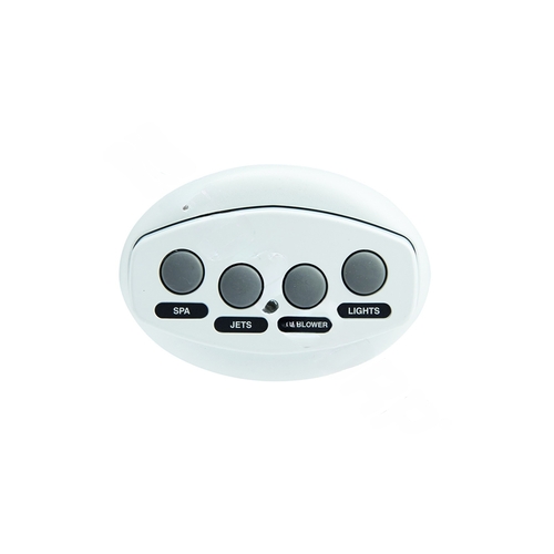 Black Is4 4-function Spa-side Remote Control With 150' Cord 5 Vdc