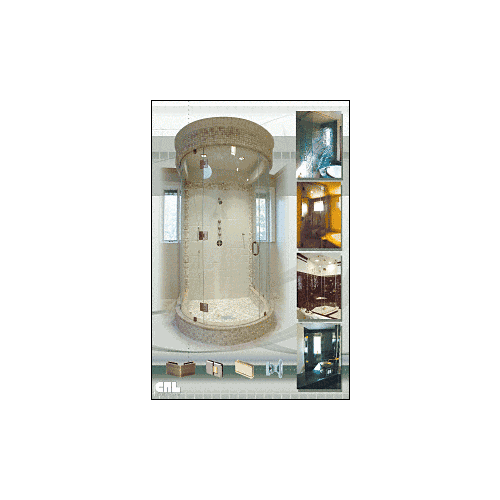 Decorative PosterCustom Angle Shower Enclosures