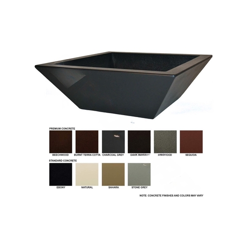 COVER POOLS INC FBCORCON30PBT 30" Terra Cotta Corinthian Concrete Fire Bowl