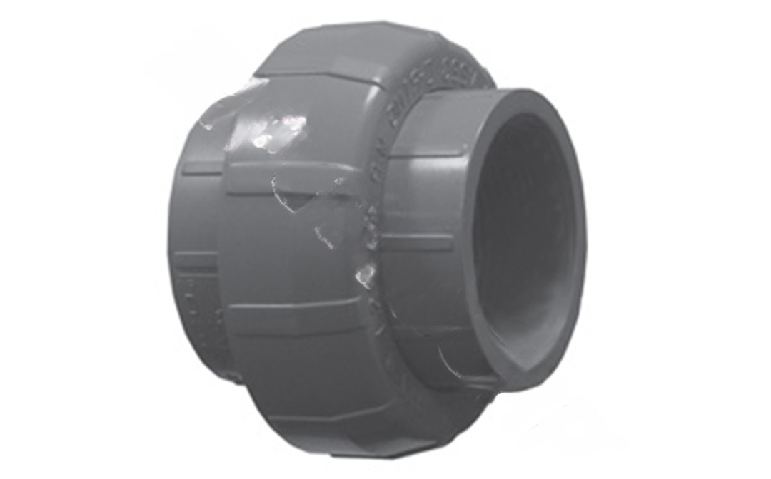 Lasco 897020 Pipe Union, 2 in, Slip, PVC, SCH 80 Schedule