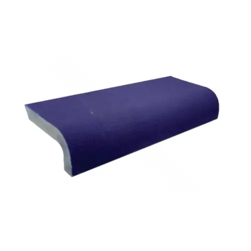 Inlays CPC00021 2" X 6" Blue Non-skid Safety Bullnose Edge And Step Trim