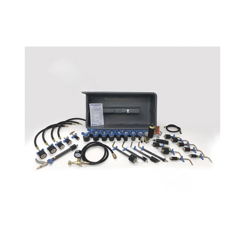 The Professional 48-piece Pressure Test Kit Black