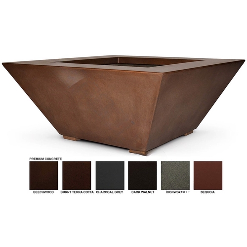 COVER POOLS INC FPGCORCON42PB 42" Beechwood Grand Corinthian Concrete Fire Pit