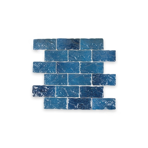 Maseb7  2x4 Ocean Blue Earthtone Brick
