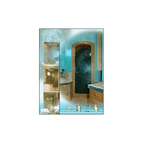 Decorative PosterInline Shower Enclosures