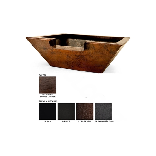 COVER POOLS INC WBCORCOP29 29" Premium Corinthian Copper Water Bowl