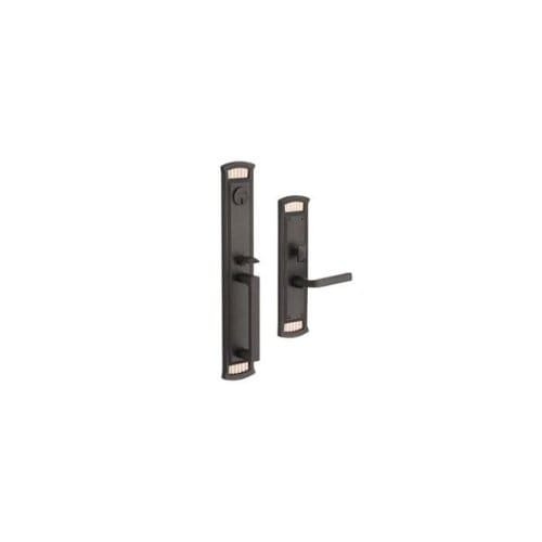 Estate Richland Mortise Lock Trim Set Oil Rubbed Bronze