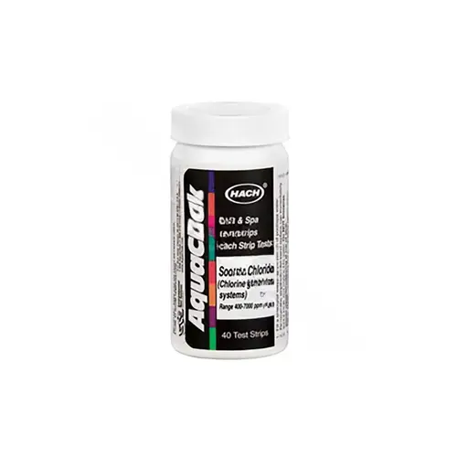 Hach 561161 White Salt Test Strips 40 Count