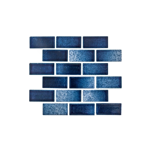 CERAVISION KATO CO LTD BBM-1 Masbbm1  1x2 Blend Brick Blue Mix Bbm1